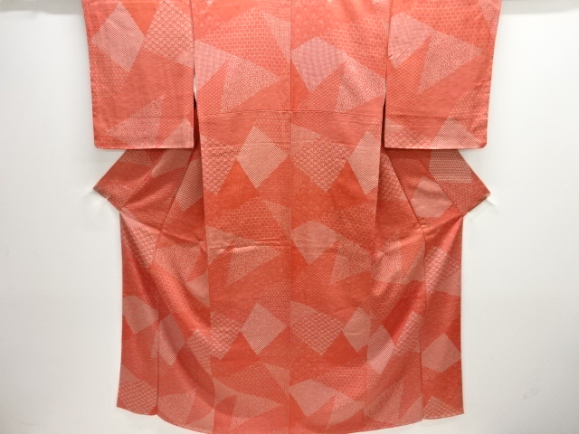 未使用品　古典柄小紋着物